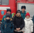 Школьники из Азовского района поздравили сотрудников пожарной части с наступающим Новым годом - Газета Приазовье