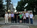 В поселке Овощной встретили участников Всероссийской пешей эстафеты «Марш к Победе! От Москвы до Новороссийска»